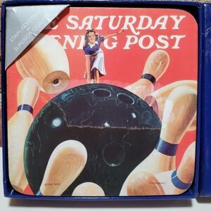 Pimpernel Coasters The Saturday Evening Post‎